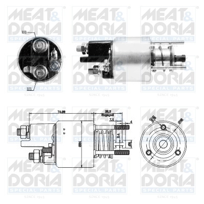 Solenoid Switch, starter